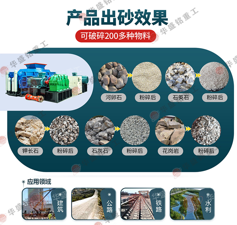 重晶石對(duì)輥制砂機(jī)哪家好?多少錢一臺(tái)?